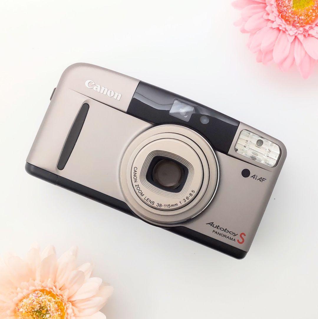 完動品❀新品同様品【澄んだ色彩のエモい写り❀】人気Canon Autoboy S