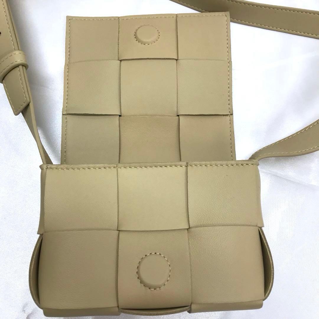 ☆未使用☆BOTTEGA VENETA カセット キャンディー ミニショルダー