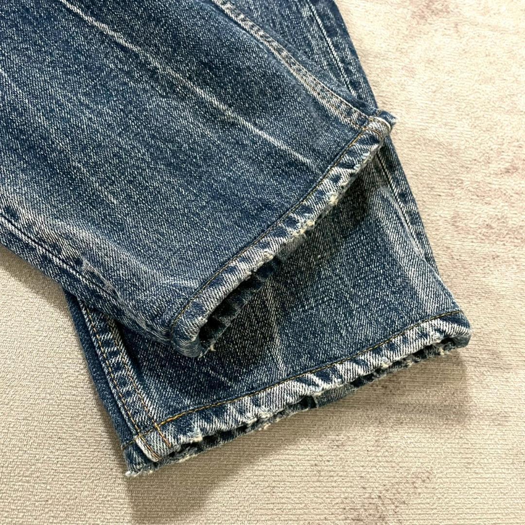 美品 DENHAM 限定品 日本製 名作 Grade Slim JAL