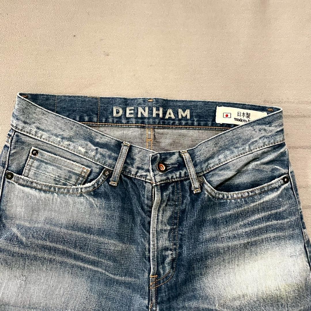 美品 DENHAM 限定品 日本製 名作 Grade Slim JAL