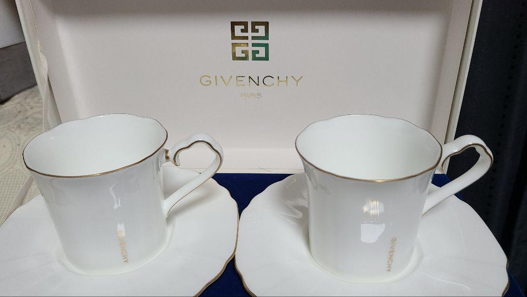 ポーセラーツ GIVENCHY ボーンチャイナ 2客セット