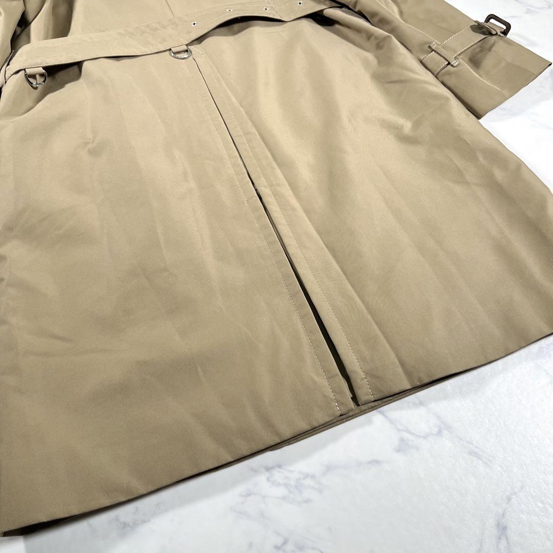 【極美品】Aquascutum ロイヤルブルー　チェックライナー付トレンチコート