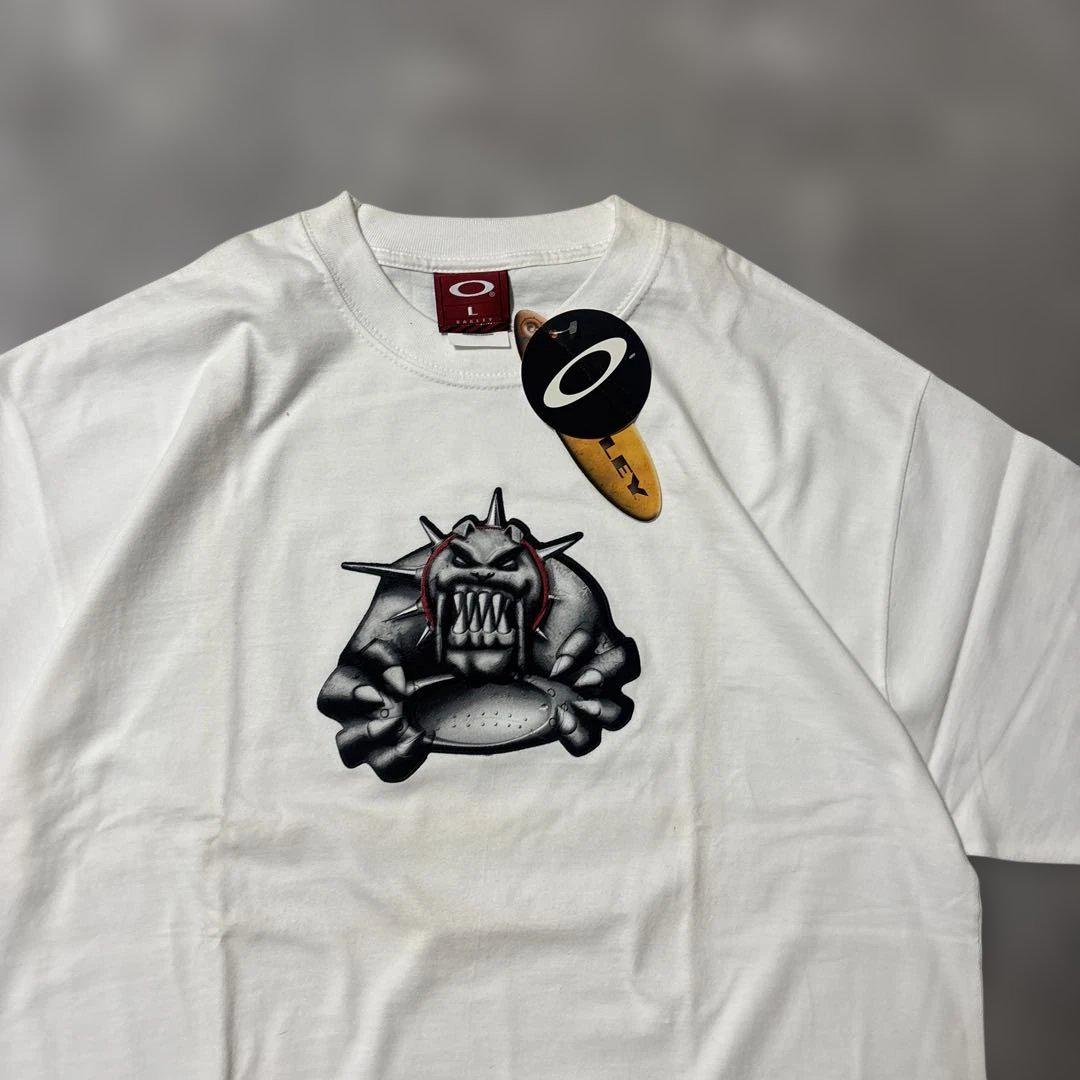 90s Camiseta Oakley Monster Dog Piet TEE - メルカリ