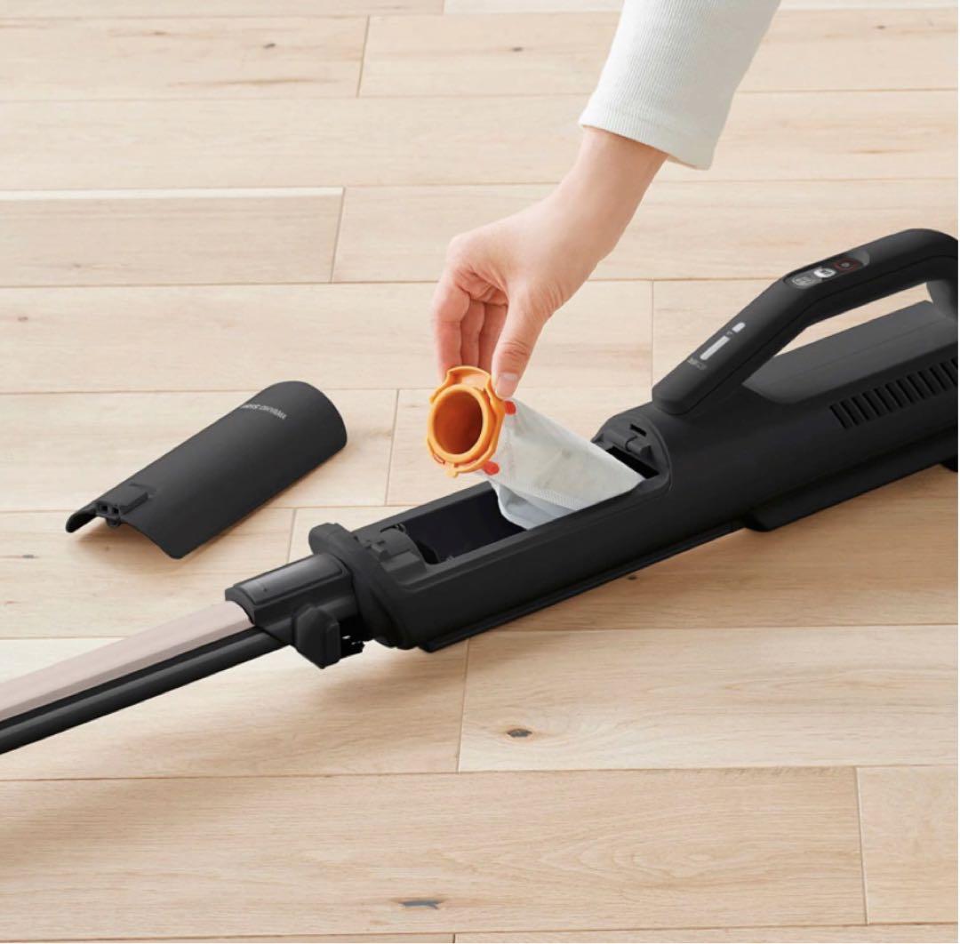新品　アイリスオーヤマ　紙パック式スティッククリーナー　充電式　SBD-G2-H