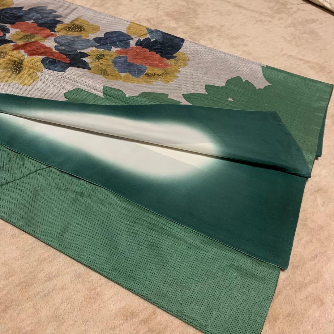 美品★奄美大島紬★レア葡萄柄