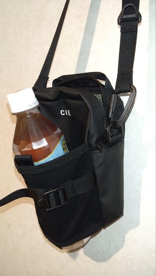 美品★cie（シー）GRID3 ボトルショルダーバッグ 032067