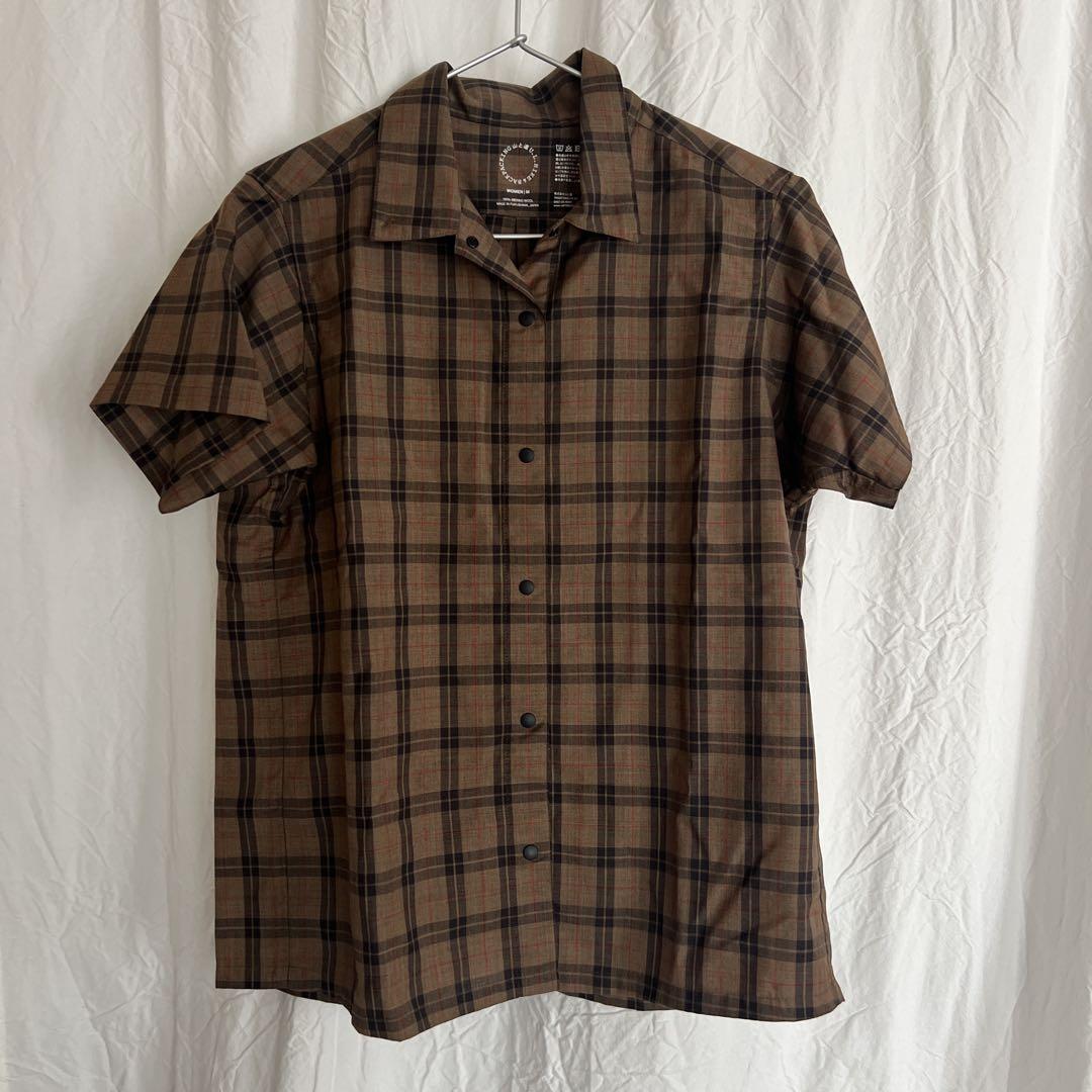 山と道 Merino Short Sleeve Shirt Mメリノウール
