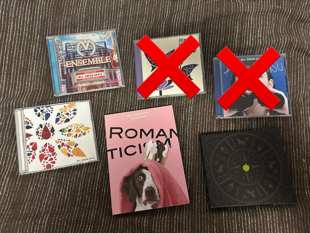 Mrs. GREEN APPLE CD 初回 盤 通常盤目立った傷や汚れなし