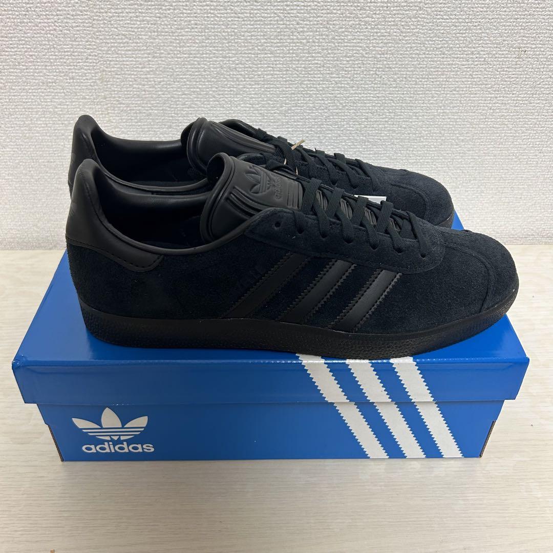 新品未使用 adidas gazelle Triple Black 27.5cm