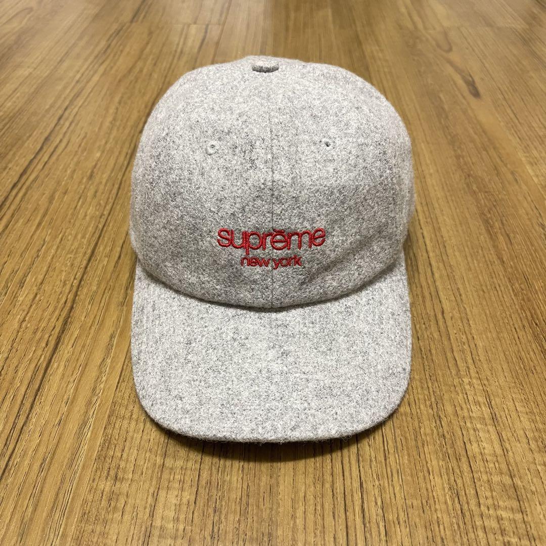 希少！Supremeシュプリーム キャップWaxed Wool 6-Panel