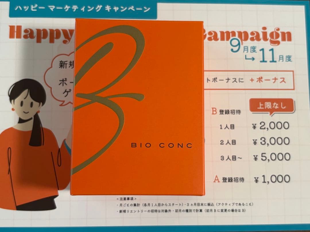 BIO CONC 未開封今月届いたものです‼️