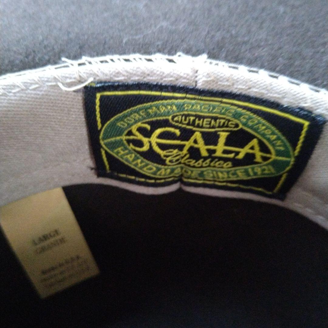 USA製 SCALA スカラ フェルトハット フェザー付 インディジョーンズ