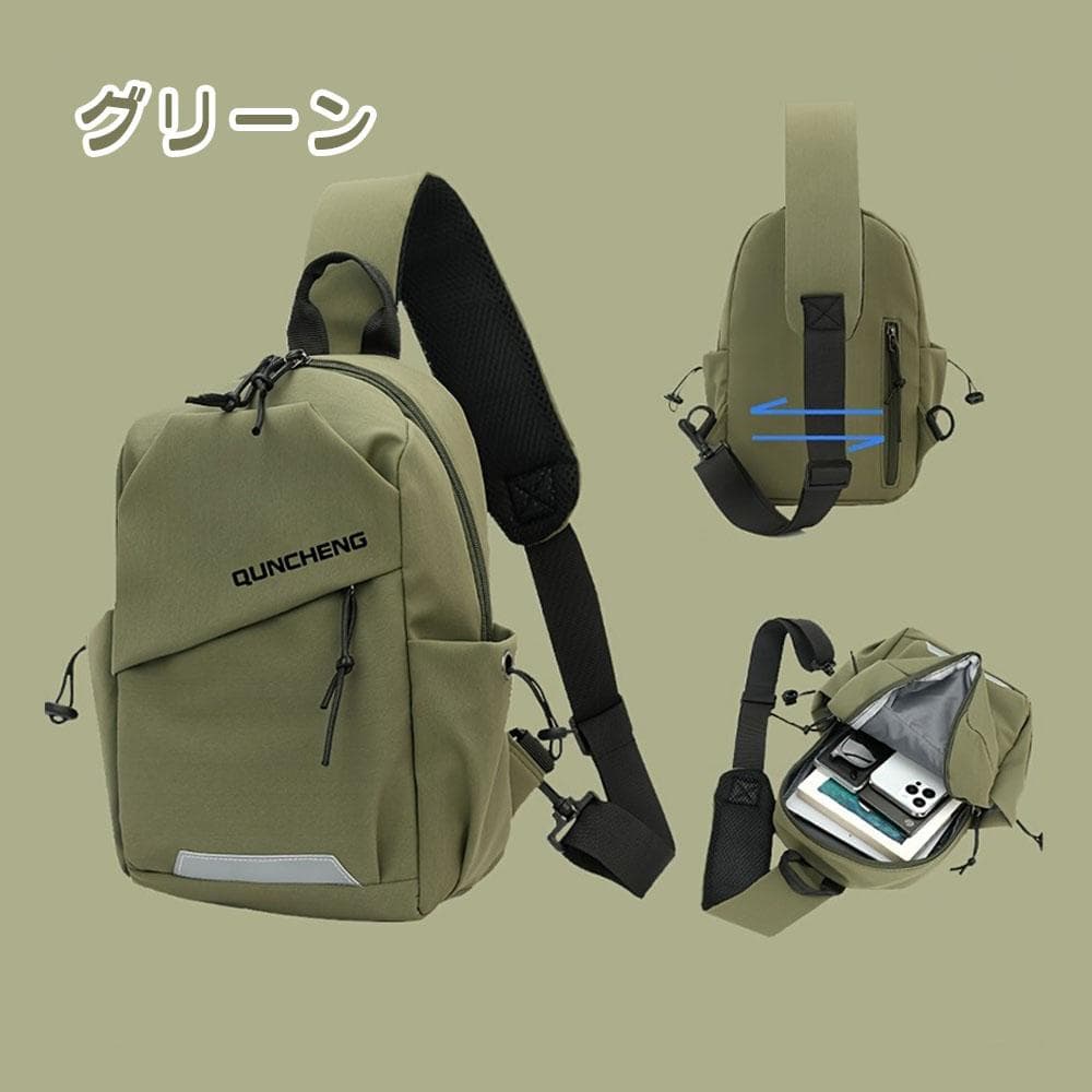 軽いウエストポーチ斜め掛け大容量収納力耐摩擦多機能性男女兼用です