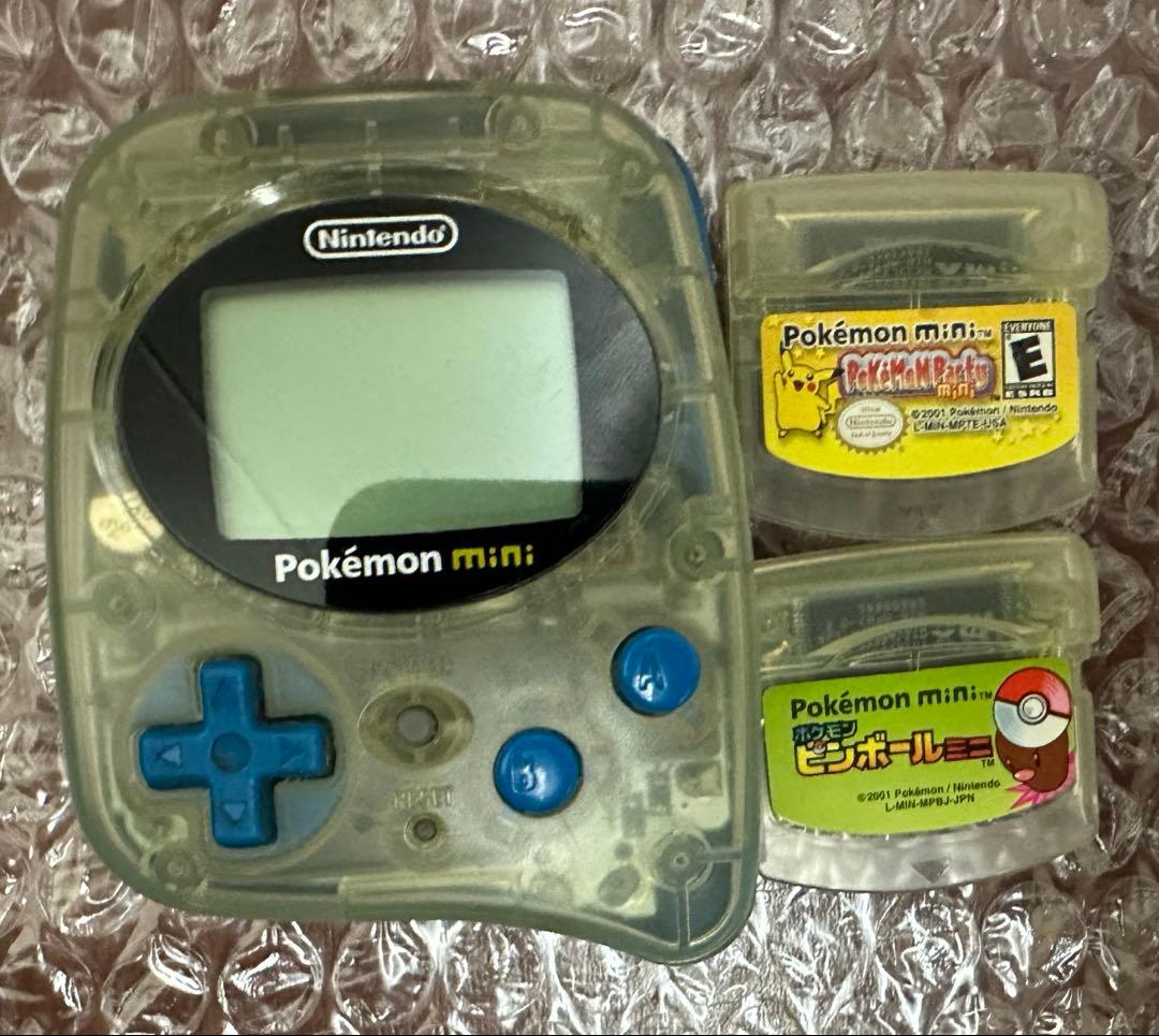 Pokémon mini 本体とゲームソフトセット