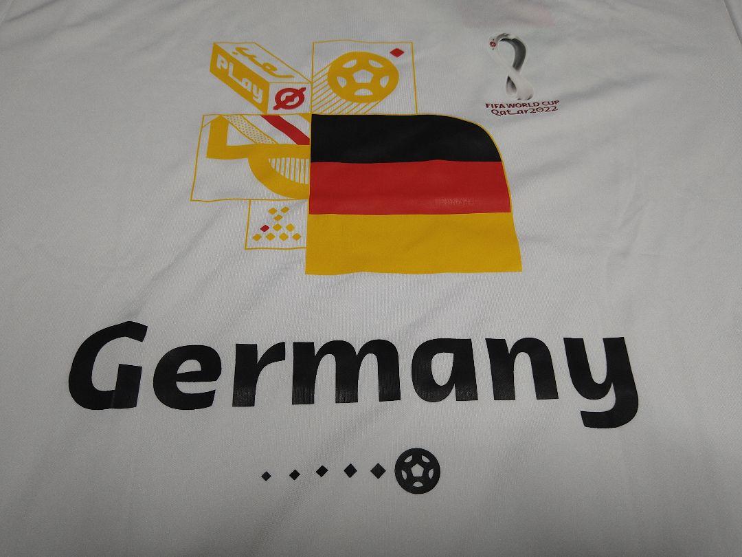 【新品】2022年 サッカー FIFAワールドカップ ドイツ代表ポロシャツM