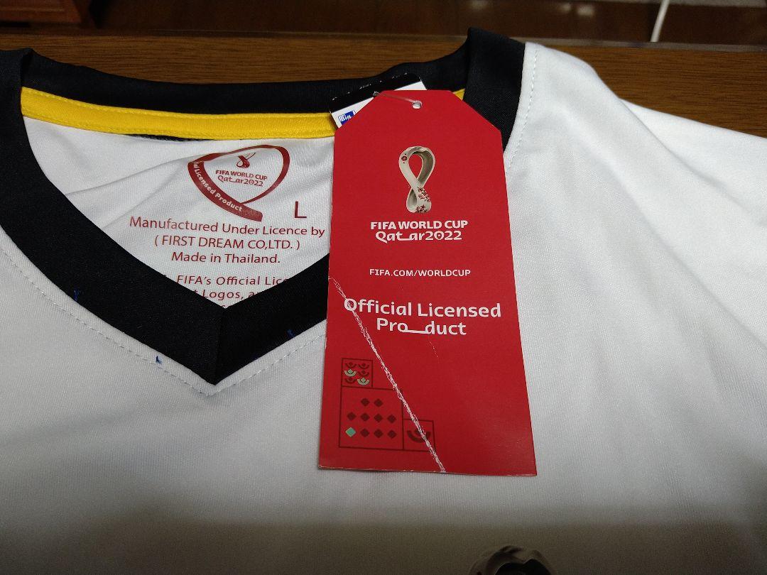 【新品】2022年 サッカー FIFAワールドカップ ドイツ代表ポロシャツM