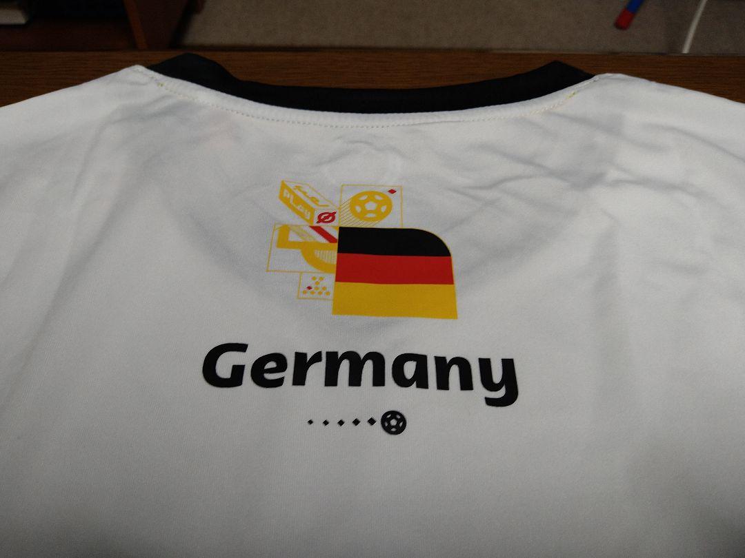【新品】2022年 サッカー FIFAワールドカップ ドイツ代表ポロシャツM