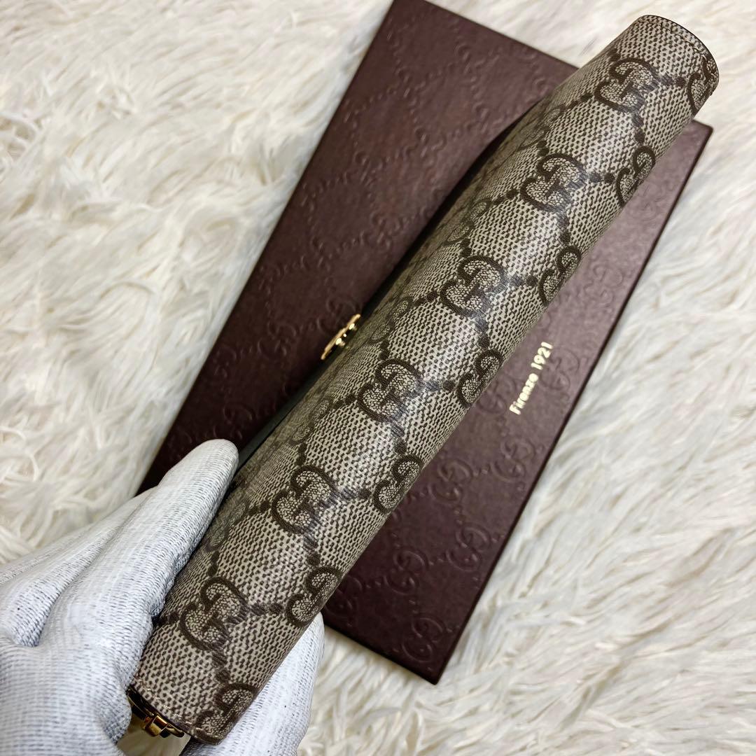 【未使用】 GGマーモント アラウンドジップ ロングウォレット 【未使用】 GGマーモント アラウンドジップ ロングウォレット