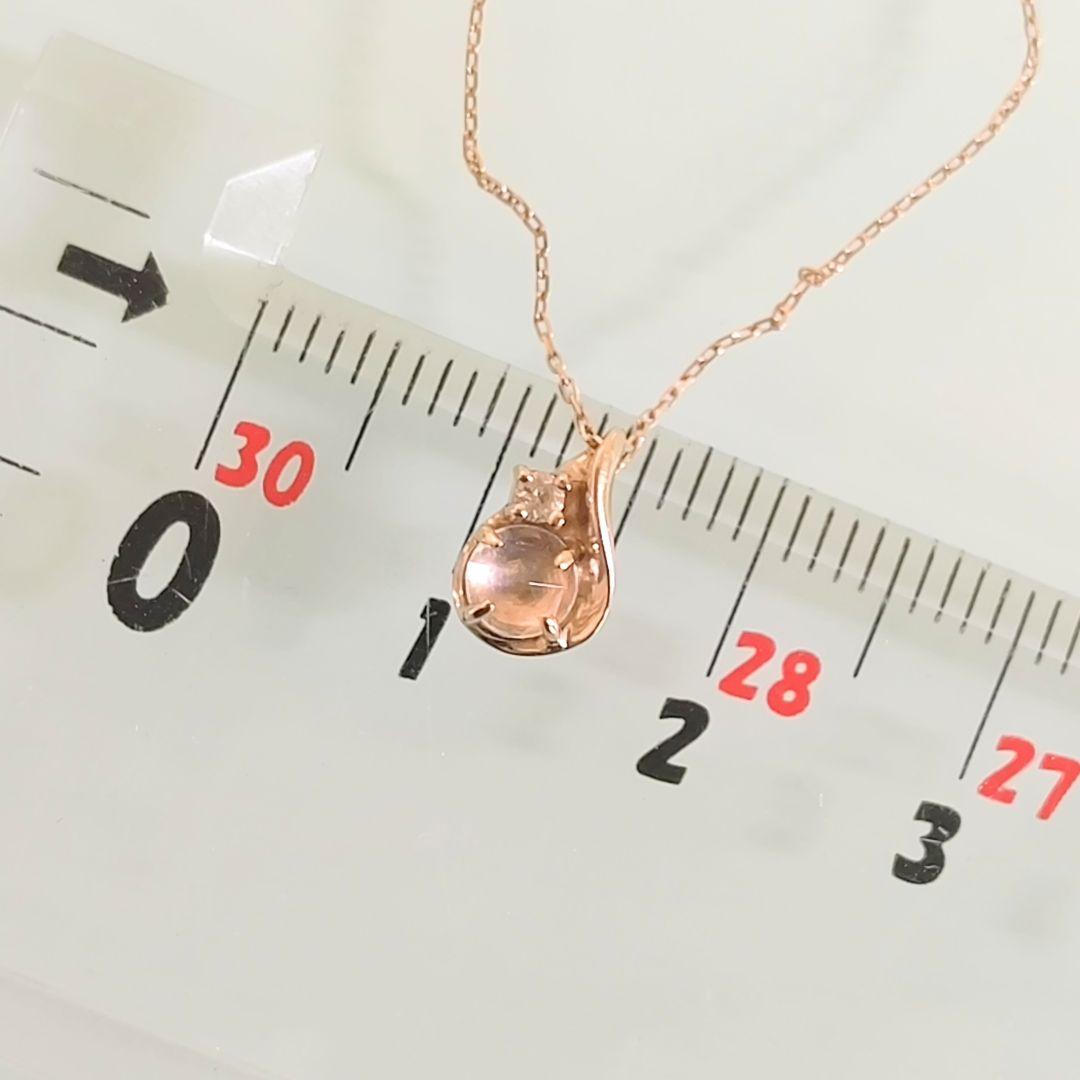最終お値下げです♡ヴァンドーム青山　　　　　　　　　　K10トパーズネックレス VA ヴァンドーム青山 K10 PG 限定 ローズクォーツ トパーズ