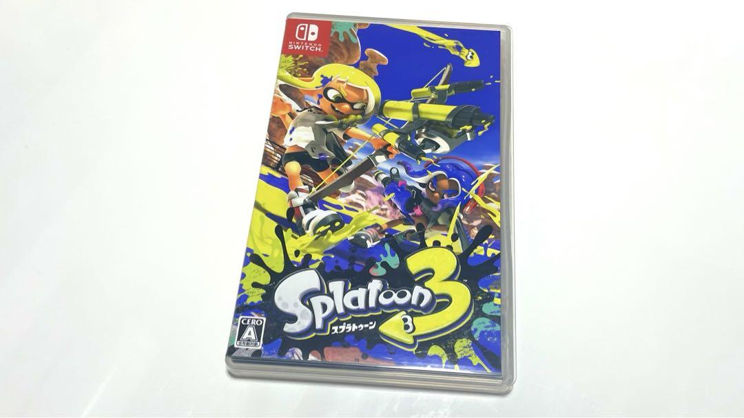 スケールモデル 新作 美品】スプラトゥーン 3 ソフト【箱付】 Nintendo Switch