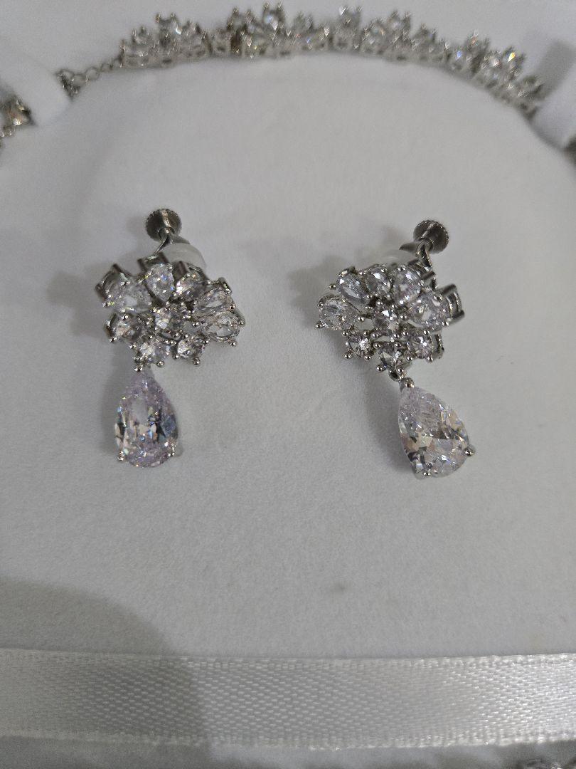 STELLA BRIDAL ネックレスとイヤリングセット