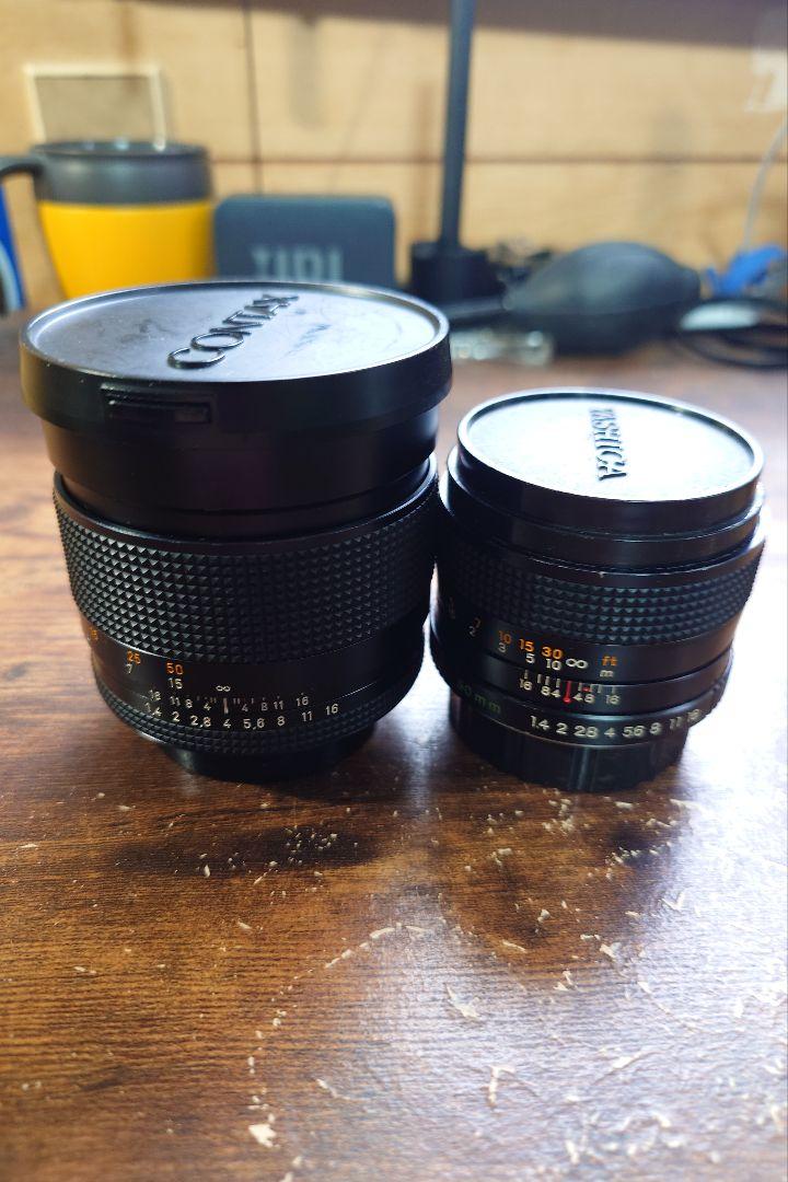 Carl Zeiss Planar 85mm f/1.4とレアレンズセット