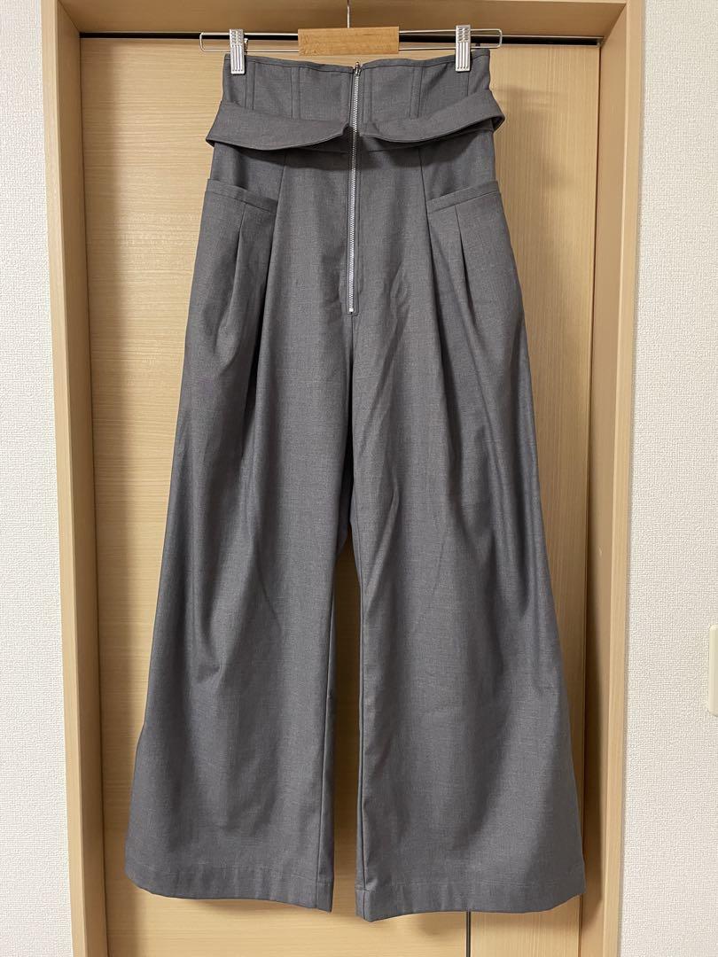 SNIDEL コルセットデザインパンツ