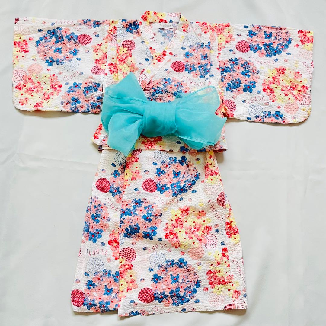 簡単可愛い♡100 アンパサンド セパレート浴衣 ampersand - 新品♡ampersand♡浴衣セット♡セパレート浴衣♡イエロー