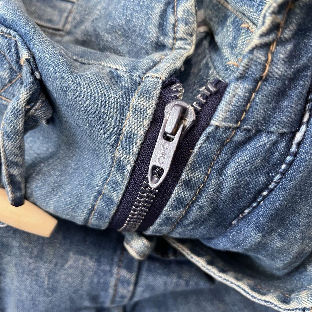unionbay ユニオンベイ デニムモッズコート vintage 90s unionbay ユニオンベイ デニムモッズコート vintage 90s