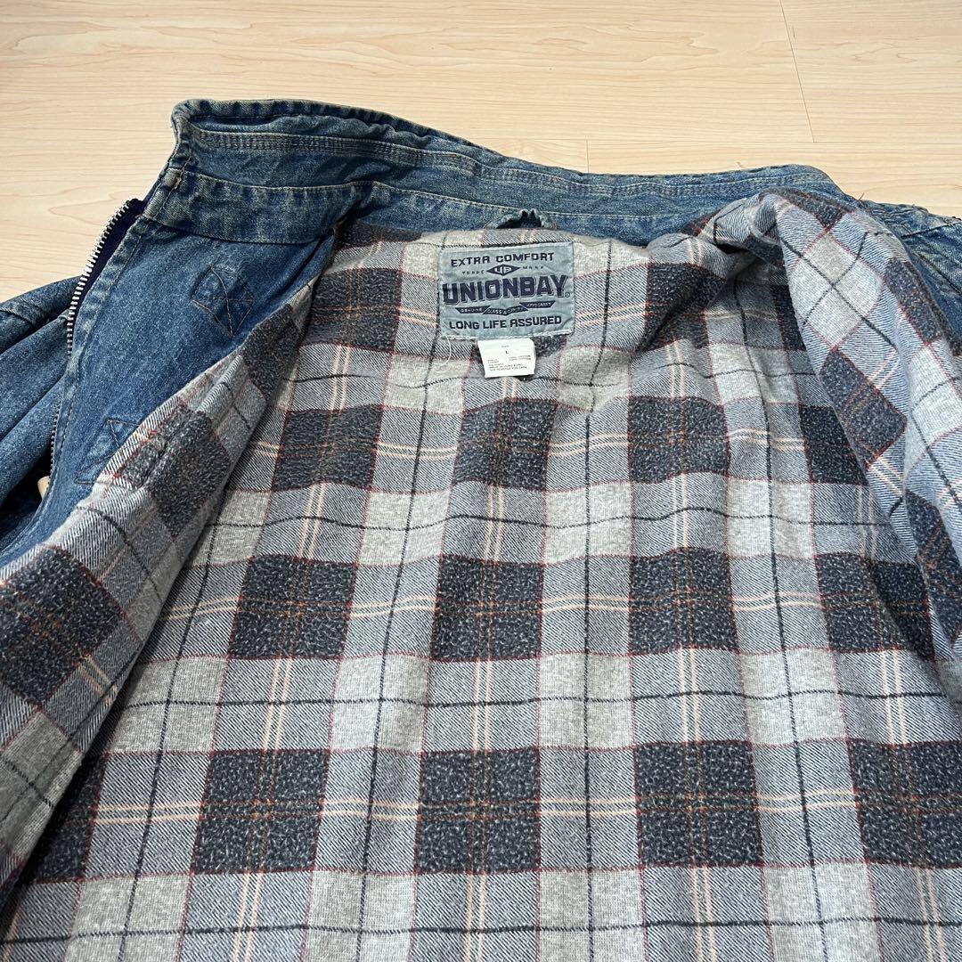 unionbay ユニオンベイ デニムモッズコート vintage 90s unionbay ユニオンベイ デニムモッズコート vintage 90s
