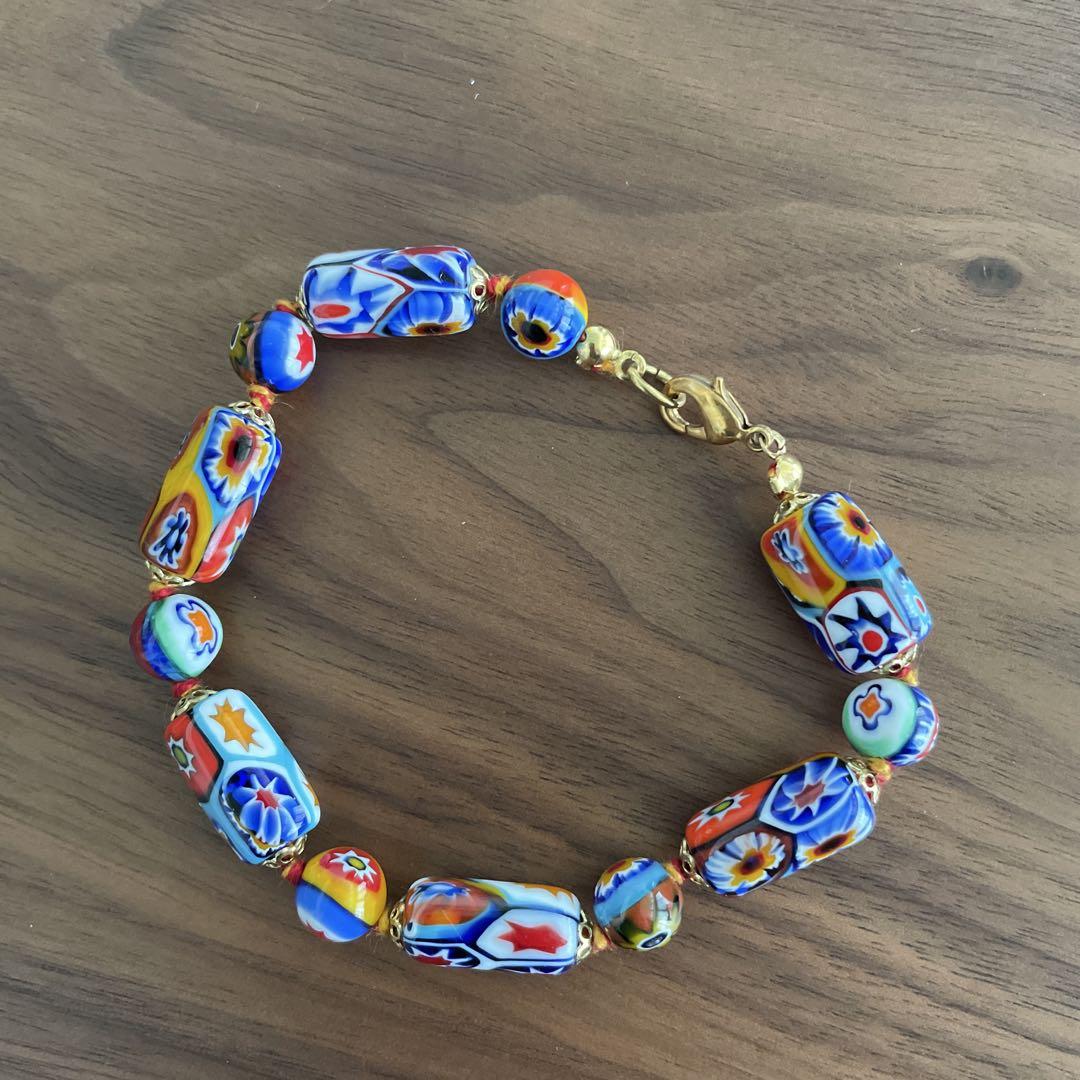 ERCOLE MORETTI ムラーノガラス ネックレス＆ブレスレット新品未