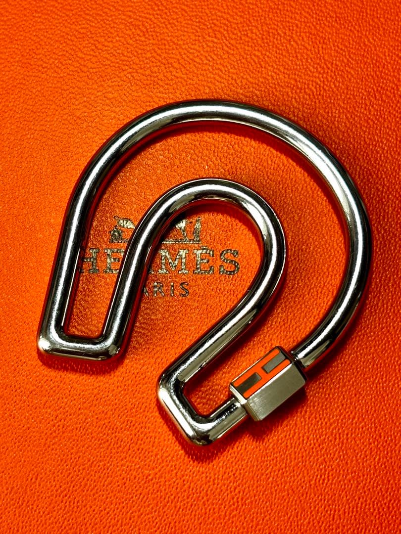 HERMES フェール・ア・シュヴァル カラビナキーリング／キーホルダー