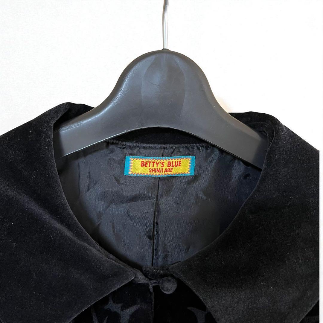 【極美品】べティーズブルー　シンジアベ　黒　ロングワンピース　Aライン