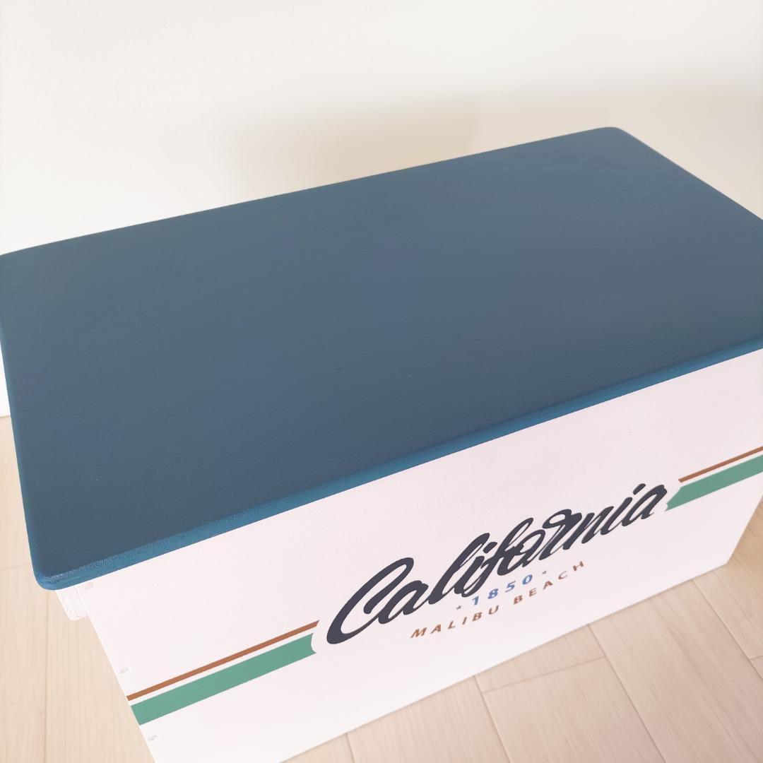 84《収納BOX》宅配ボックス リビング収納　インテリア　カルフォルニア　西海岸