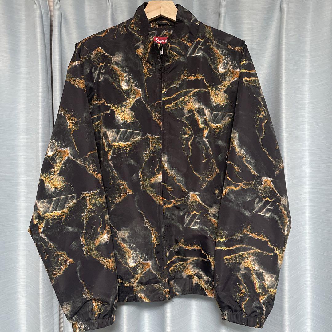 supreme marble track jacket Lサイズ 上野伸平 ジャケット