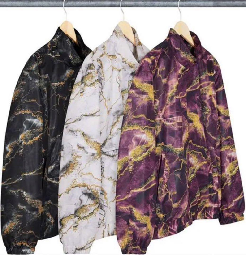 supreme marble track jacket Lサイズ 上野伸平 ジャケット