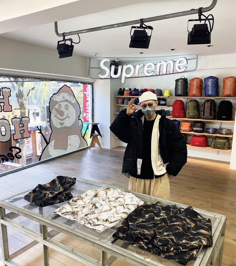Supreme Marble Track Pantトラックパンツ　上野伸平 Marble Track Pant | Supreme 20fw