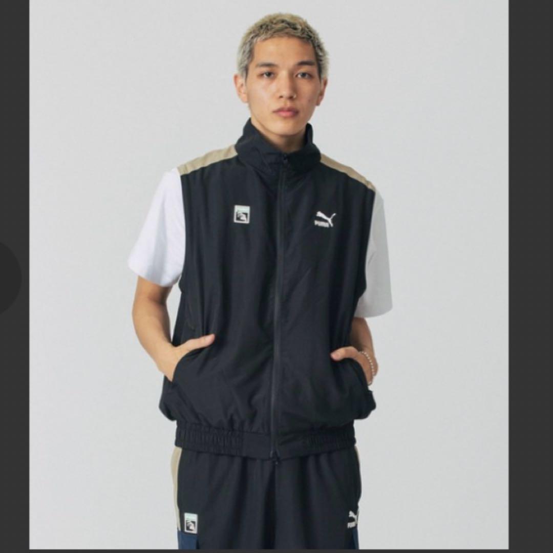 PUMAxXLARGE 2WAY NYLON TRACKJACKET