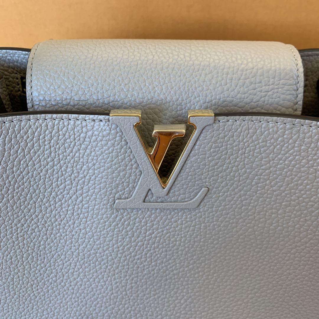 品質一番の 美品最終値下・LOUIS パイソン カプシーヌMM VUITTON・ルイヴィトン バッグ