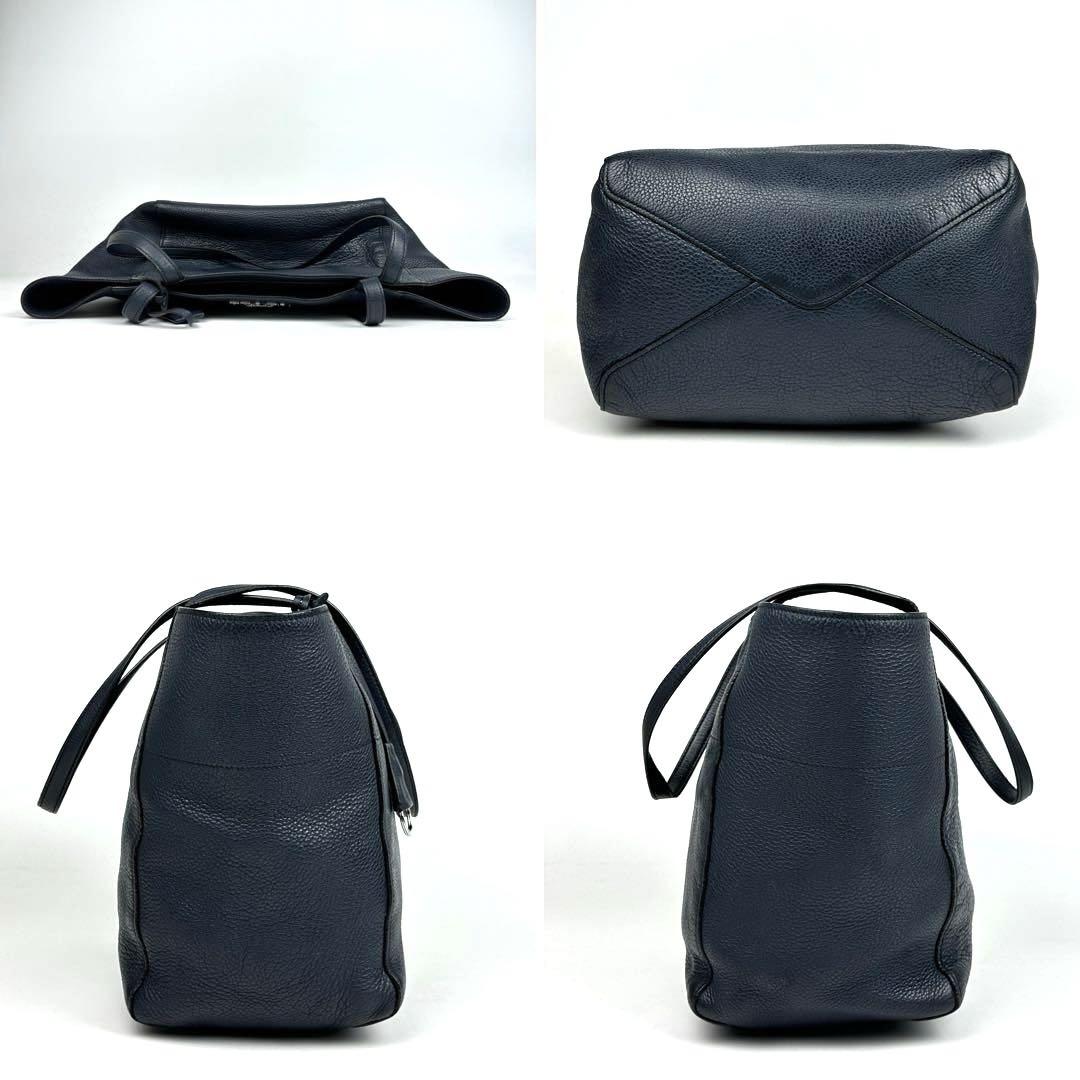 美品□プラダ ヴィッテロフェニックス トートバッグ シルバー