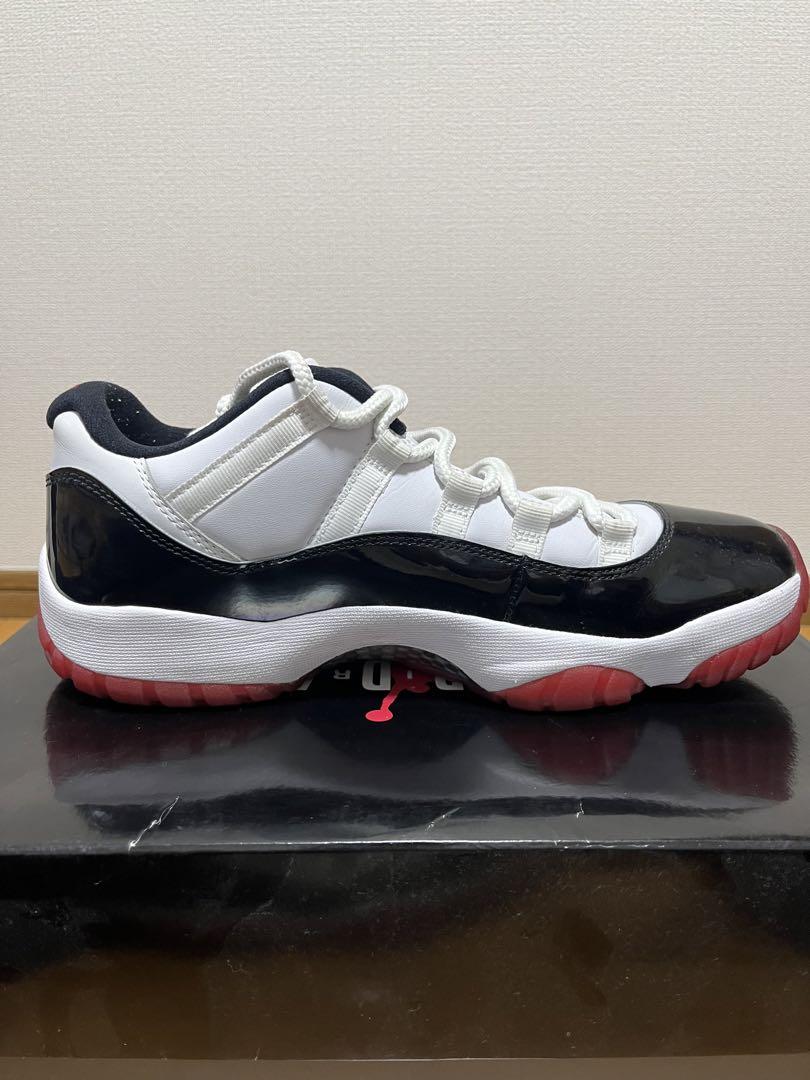 Air Jordan 11 Low ホワイト/ブラック/レッド