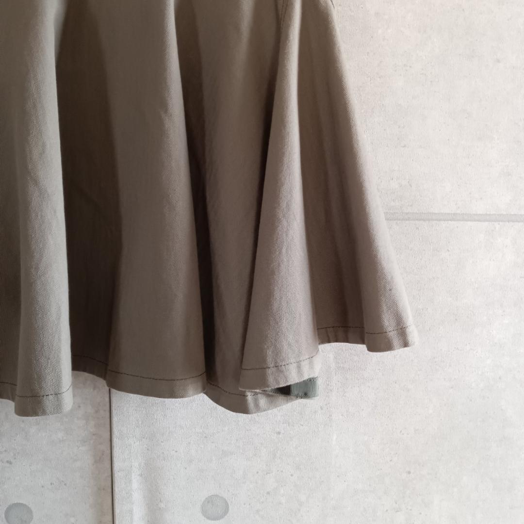 品質が完璧 sacai luck サカイラック スカート日本製 X1229 ひざ丈