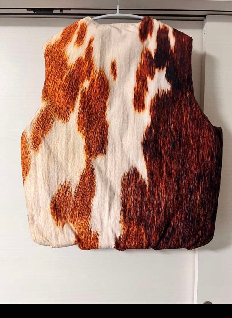 stussy reversible quilted vest 