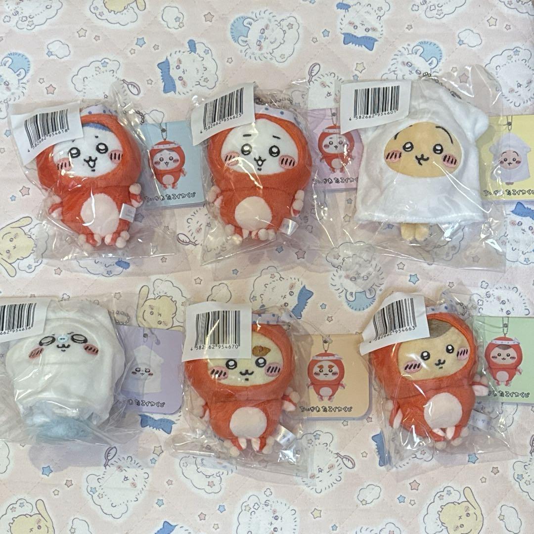 ちいかわ たこいかくじ C.D賞コンプセット ちいかわ たこイカくじ - ちいかわマーケット ちいかわくじ