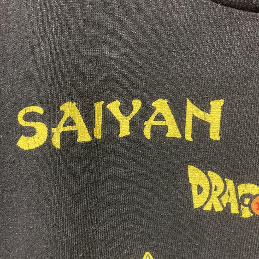 独特な 希少 ドラゴンボールZ Tシャツ L スーパーサイヤ人 ゴクウ 黒 トップス