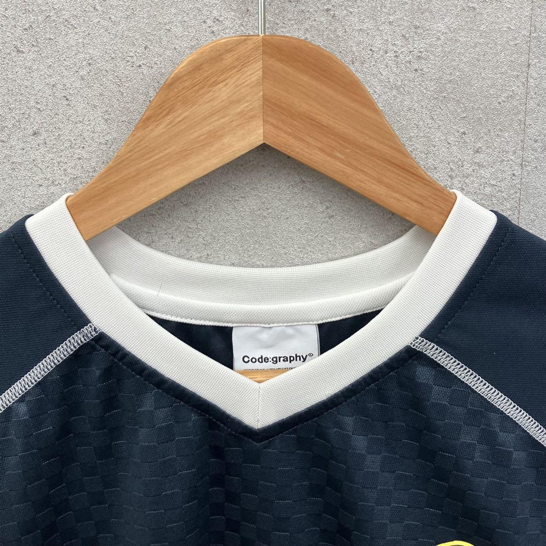 Code:graphy コードグラフィー スポーツTシャツ ネイビー メンズ S
