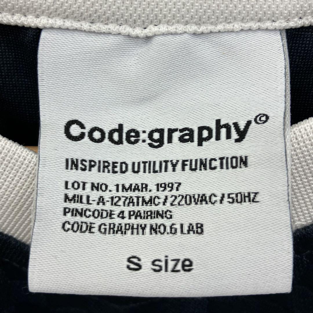 Code:graphy コードグラフィー スポーツTシャツ ネイビー メンズ S