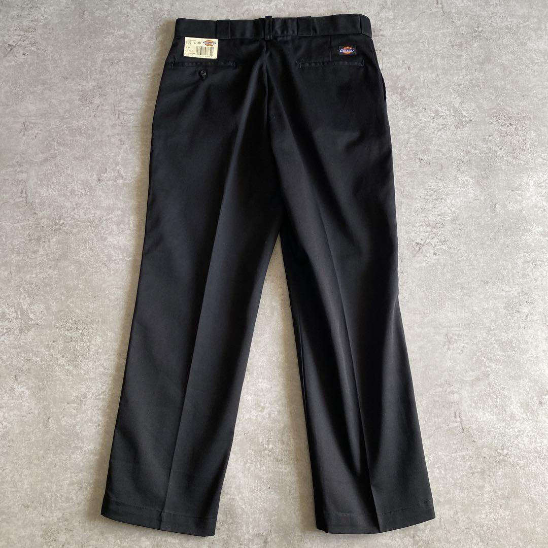 デッドストック80s神サイズDickies874ブラックUSA製36×30 - メルカリ