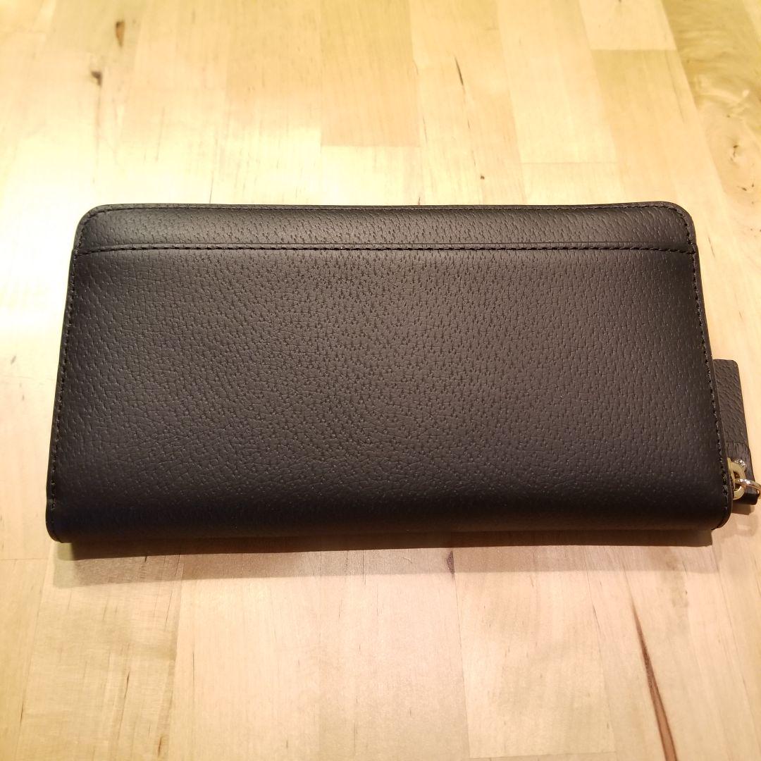 クリスチャンディオール エナメル 革 長財布 ワイン ボルドー
