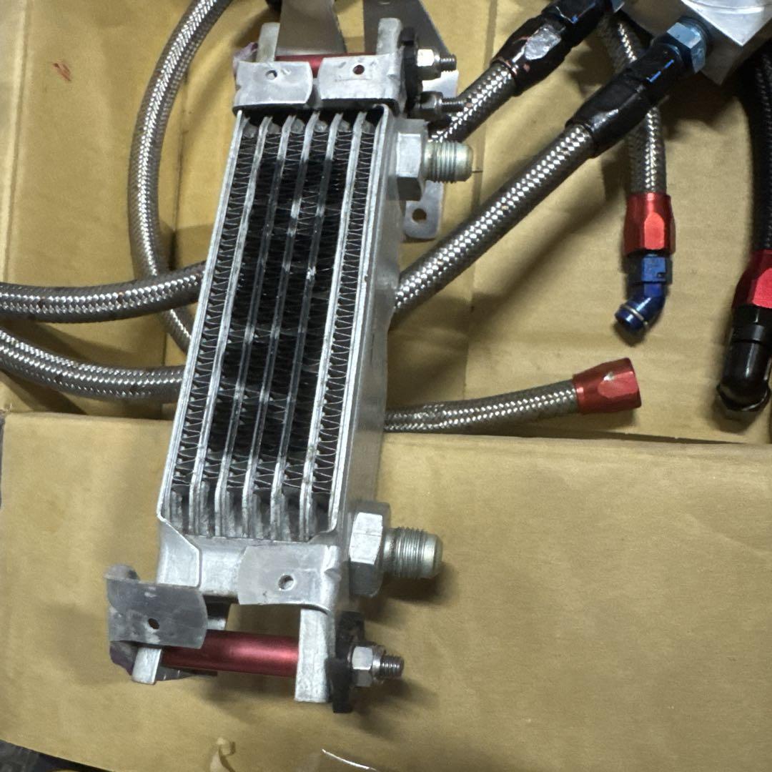 【超目玉枠】 も*ふ様 インパルス400用オイルクーラーセット - メルカリ パーツ